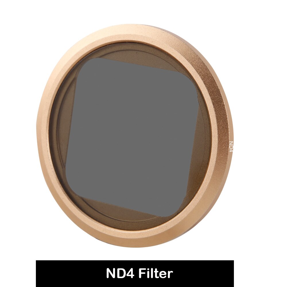 Filtre caméra pour Gopro Hero 8 objectif noir Sport Action Hero8 corps gros plan ND CPL polariseur polaire filtres accessoires de protection: ND4