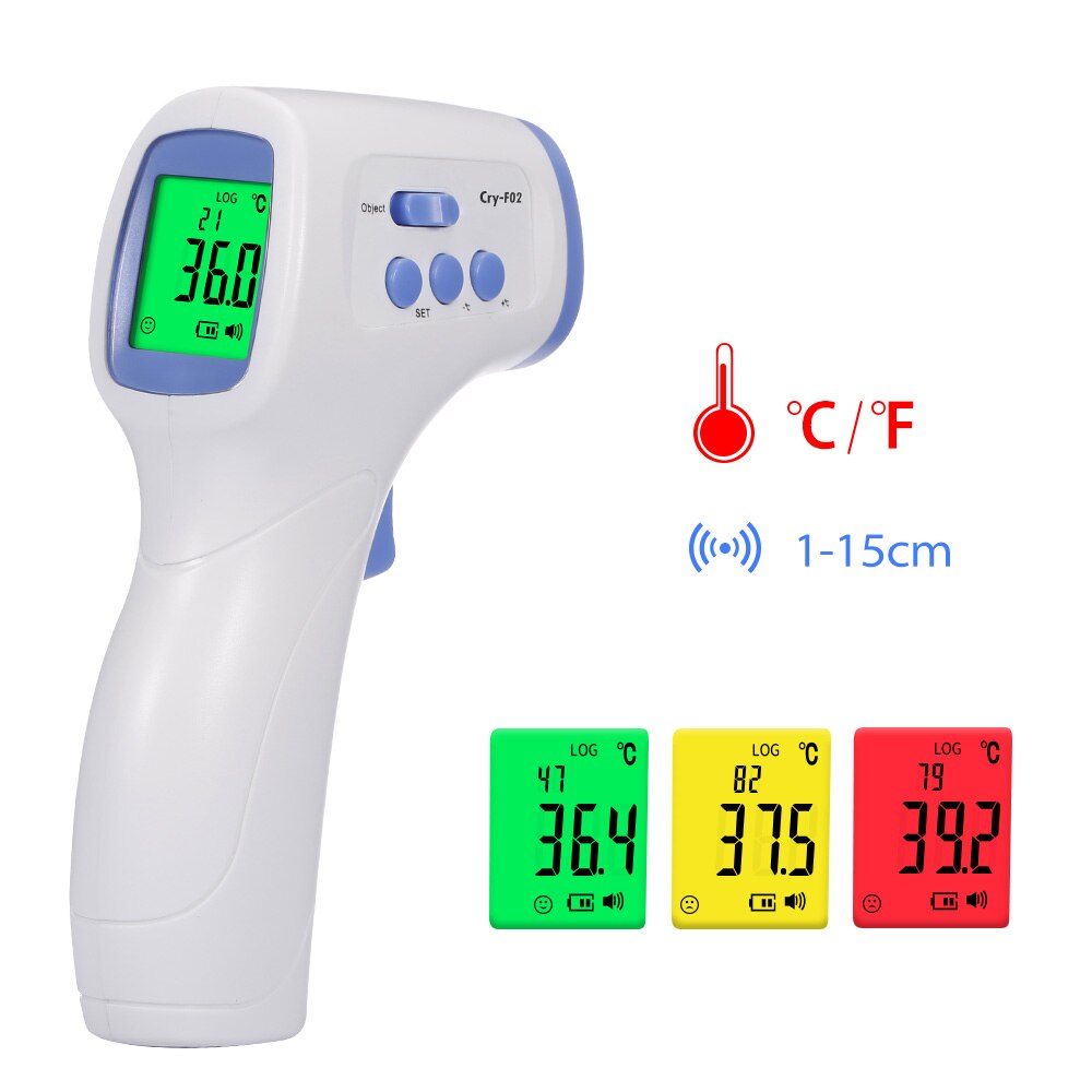 Infrared Thermometer Digital Non-Contact Ear Forehead Temperature Digital Infrared Body Thermometer termometro infrarojo: Type 2
