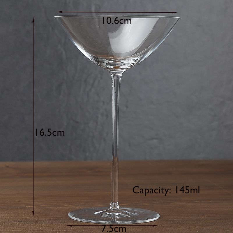 4 st 145ml cocktailglas martiniglas set  of 4