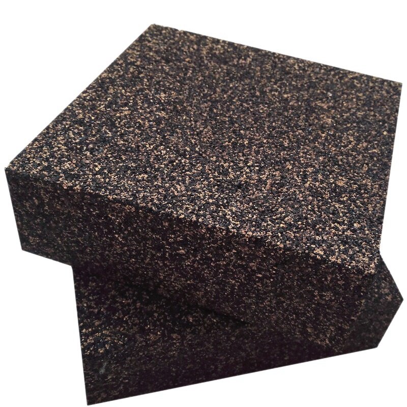 Anti Vibration Isolation Pads - Composed Of Rubber &amp; Cork - Thick &amp; Heavy - 6 X 6 X 2 Inch (2 Pack)