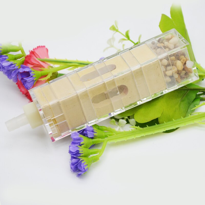 1PCS Ant Nest Acrylic Ant Breeding Villa Home Ant House Workshop Four Holes: Yellow single nest