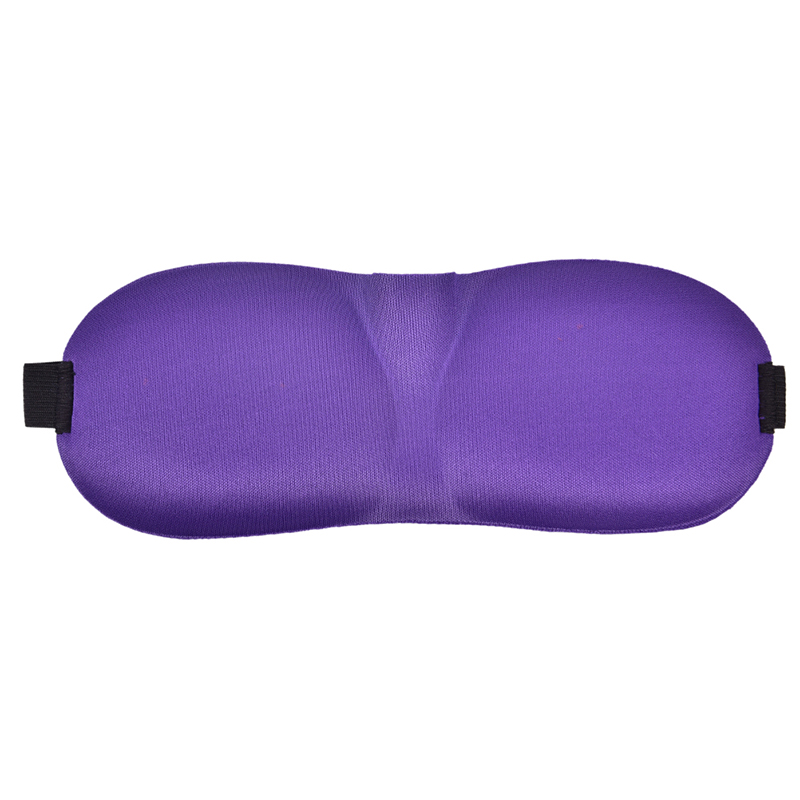 1 stuk zachte blinddoek reis ooglapje 3d slaapmaskers natuurlijk slaapmasker oogmasker oogkapje schaduw ooglapje vrouwen mannen: Wit