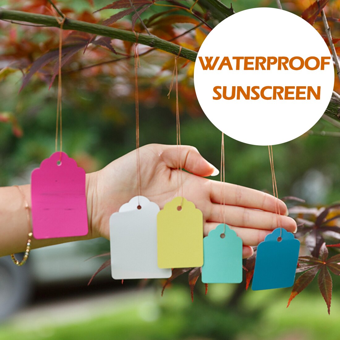 100 Stuks Herbruikbare Planten Hang Tag Labels En Merken Zaailing Tuin Bloempot Plastic Tag Nummer Plaat Opknoping Pvc Tool