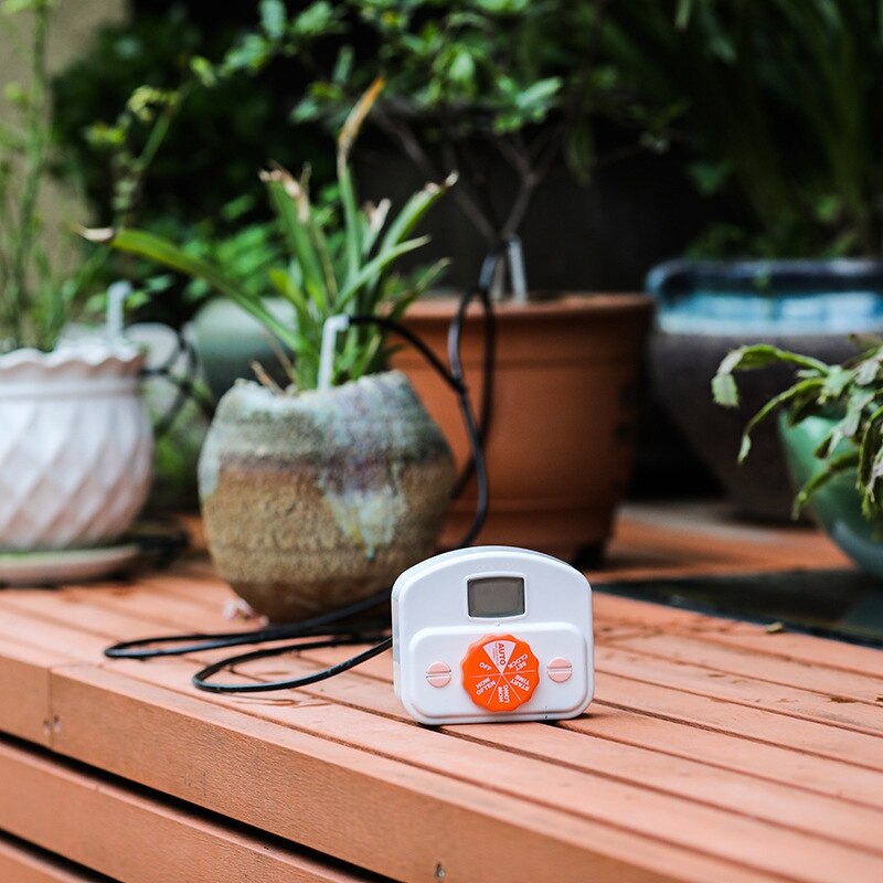 Regnvand forsinkelse automatisk vanding timer havearbejde haven automatisk irrigati på controller