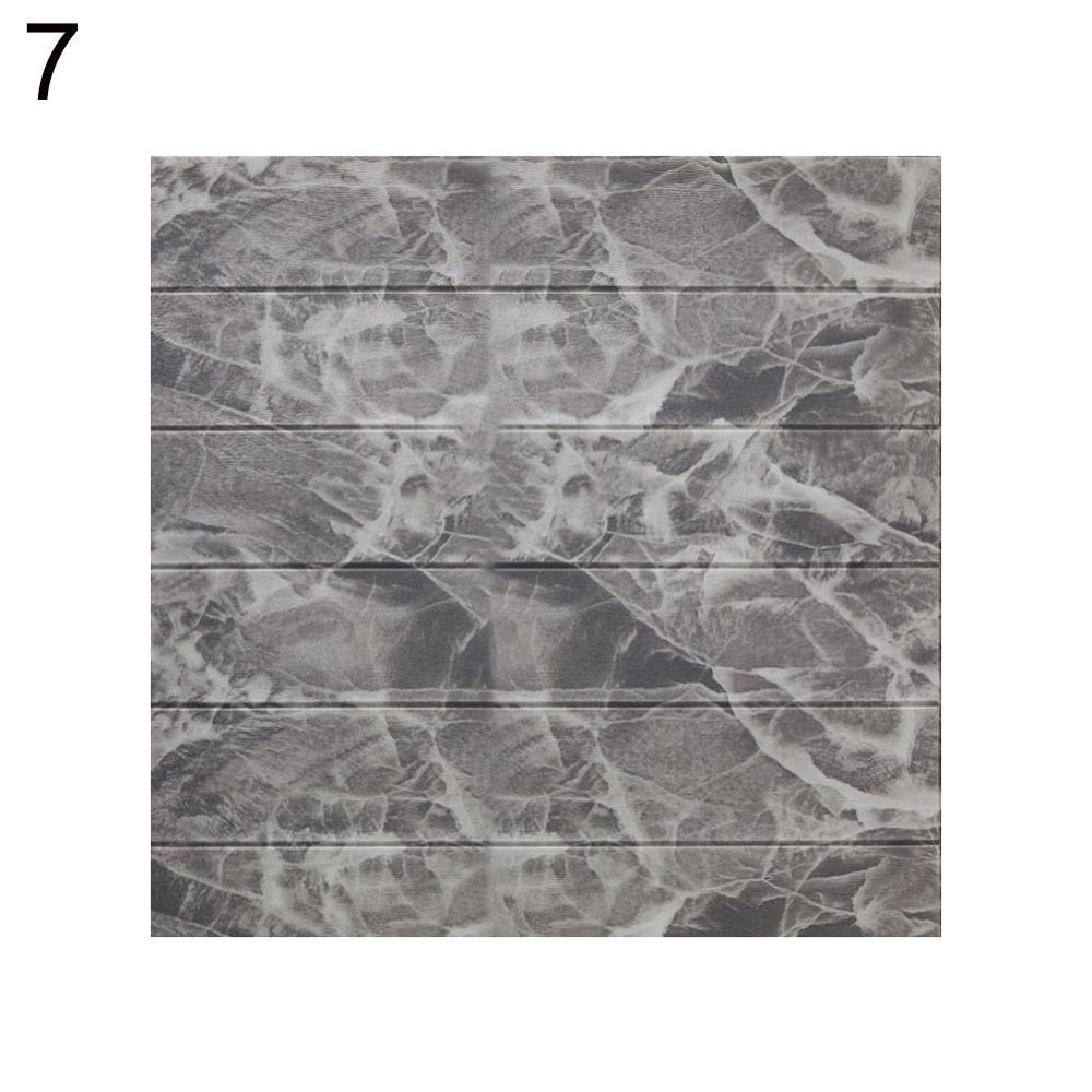 70x70cm 3D Wall Sticker Room Wood Grain Waterproof Self Adhesive Stickers For Home Living Room Kitchen TV Background Decoration: 7