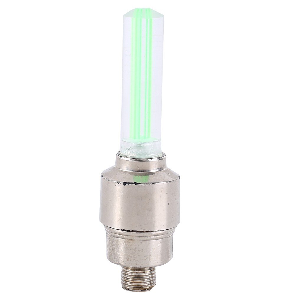 Led Fietsverlichting Wiel Ventieldopjes Fiets Flash Light Mountain Road Bike Cycling Tyre Wiel Verlichting Lamp Fiets Accessoires: Groen