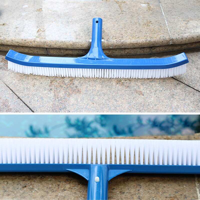 Cepillo de limpieza de algas al vacío para piscina, cepillo duradero para exteriores