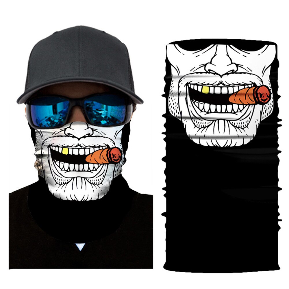3D Animal Cycling Motorcycle Neck Tube Ski Scarf Face Mask Warmer Outdoor Mask Tools Balaclava Halloween Party #30: C