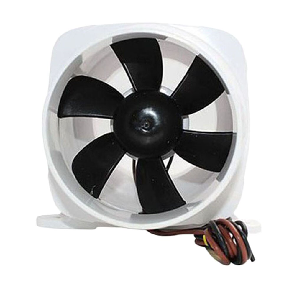 Boat 12v 270 CFM Quiet Electric in Line Bilge Blower High Air Flow - 4 inch 102mm Diameter - White