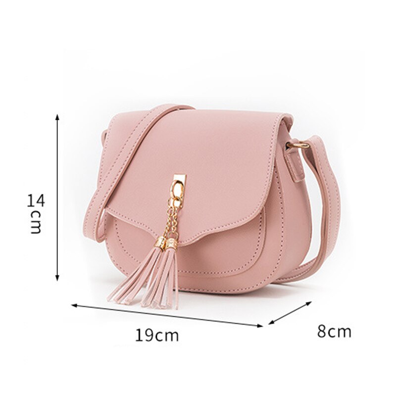 Mini saco crossbody para as mulheres borla designer moda bolsas de couro do plutônio saco mensageiro senhoras aleta quadrado telefone ombro pacote