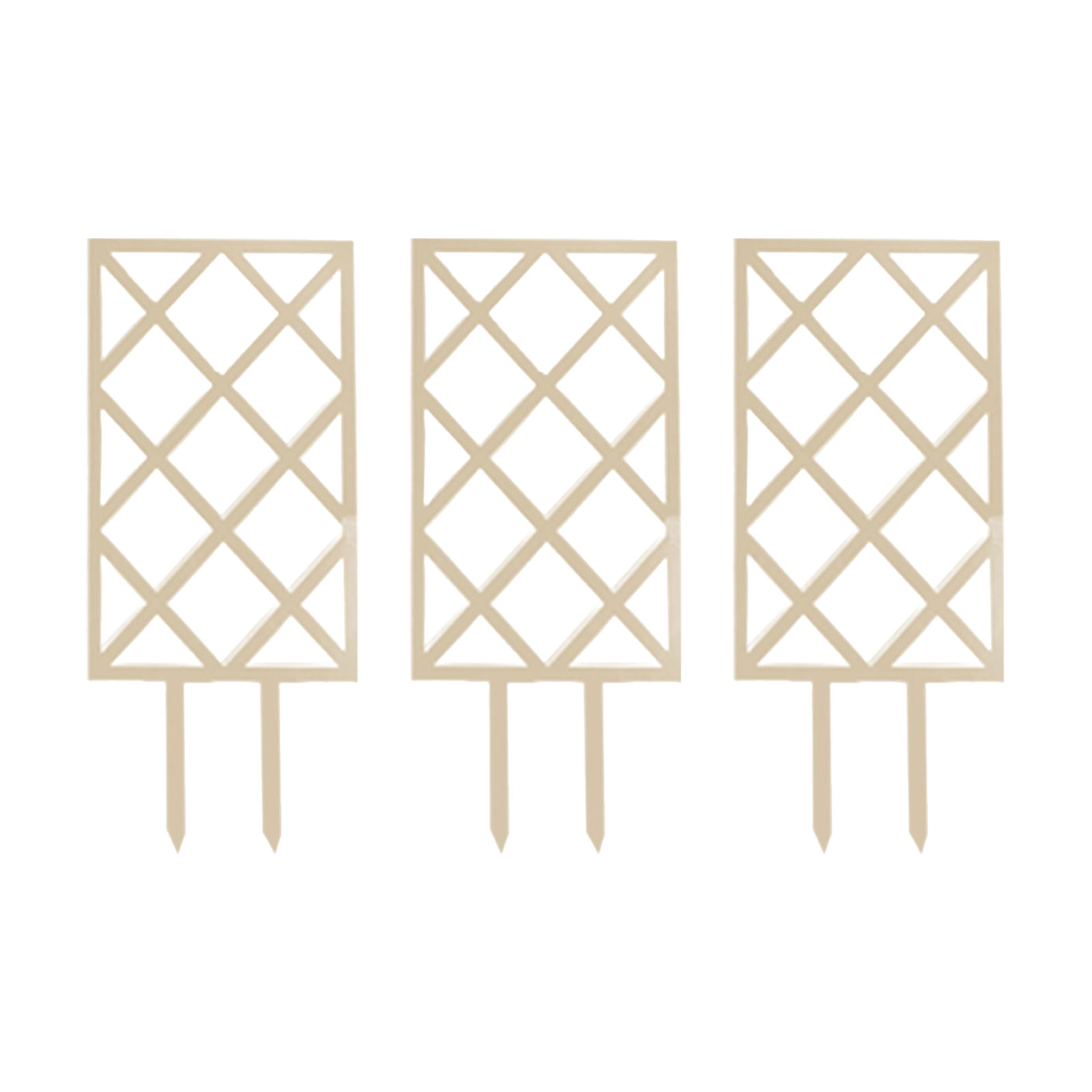 3PCS Small Trellis for Potted Plants Plants Climbing Trellis Wooden Support Pole Garden Plant Trellis Grill for Potted Plants