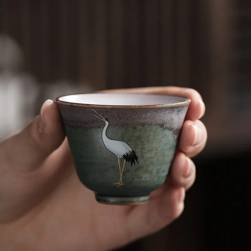 1 stk /3 stk japansk stil keramisk kaffekop porcelæn personlig enkelt keramik te kopper drinkware vin krus vand krus