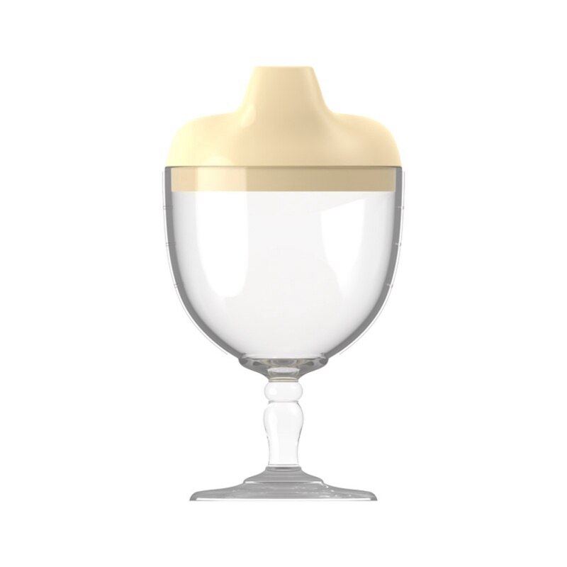 150Ml Baby Beker Water Fles Pp Materiaal Baby Melk Cups Met Eendenbek Mond Kids Training Drinkbeker Kinderen Voeden: YELLOW
