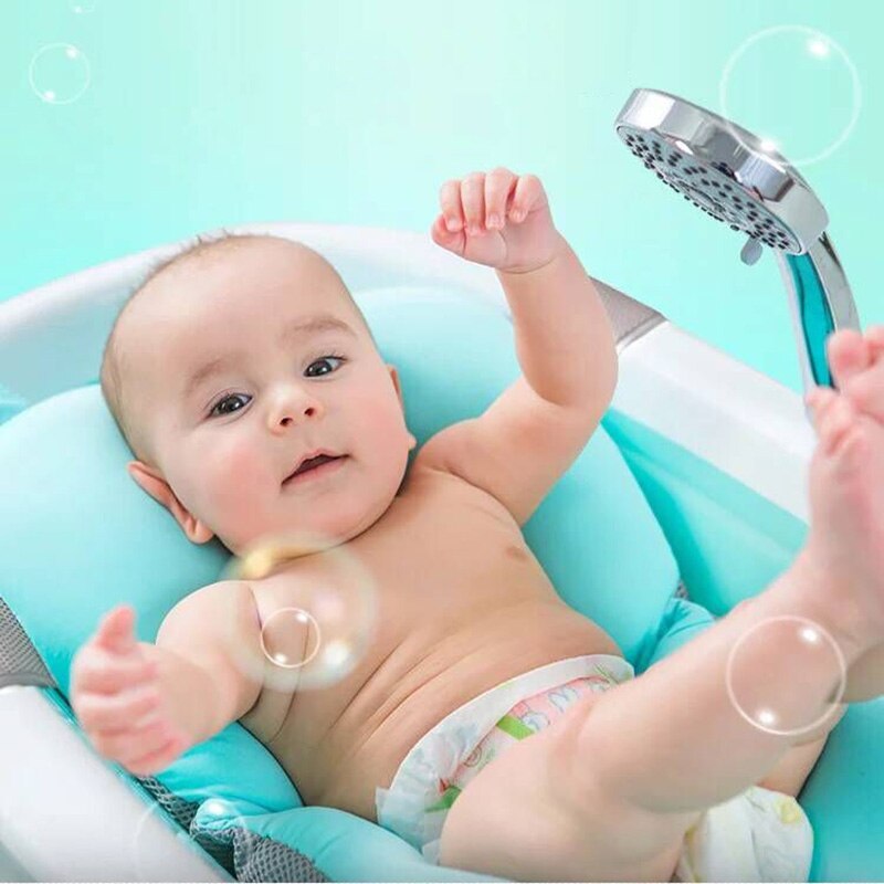 Baby Bad Kussen Zuigeling Bad Security Pad Zuigelingen Douchestoel Draagbare Veiligheid Ondersteuning Mat Opvouwbaar Soft Antislip Quick droog