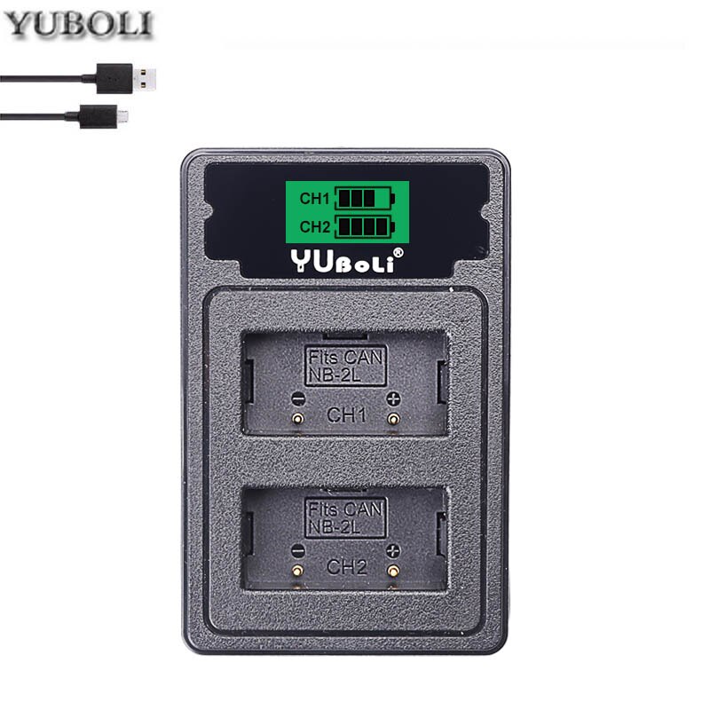 batterie NB-2L NB2L NB-2LH NB 2L NB 2LH NB2LH Digital Camera Battery pack For Canon Rebel XT XTi 350D 400D G9 G7 S80 S70S30: chagrer only