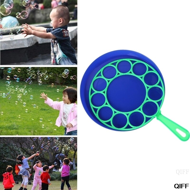 Bubble Dish Big Bubble Tool Soap Bubble Maker Blower Set Outdoor Toy May06