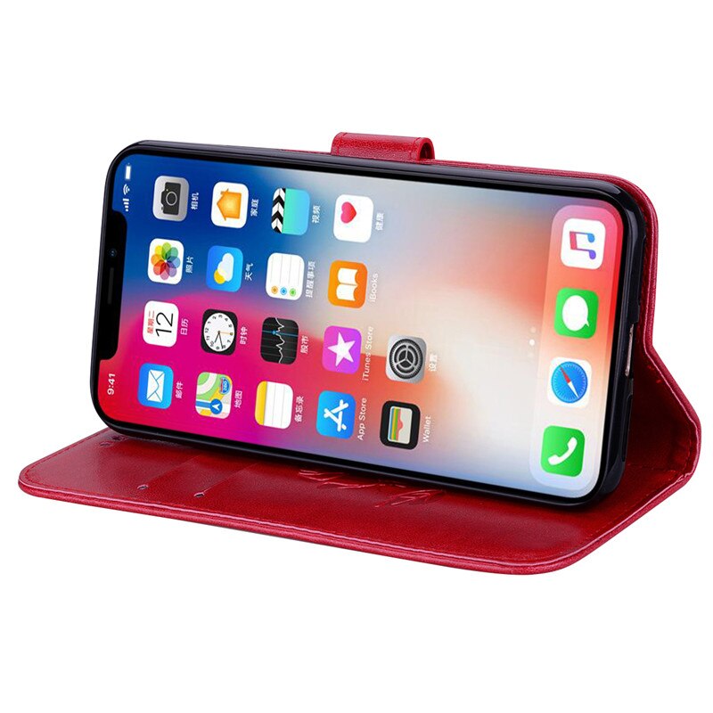 Para tcl l10 pro/l10 plus/l10 lite/t pro caso capa flip couro suporte do telefone coldre para funda silicona