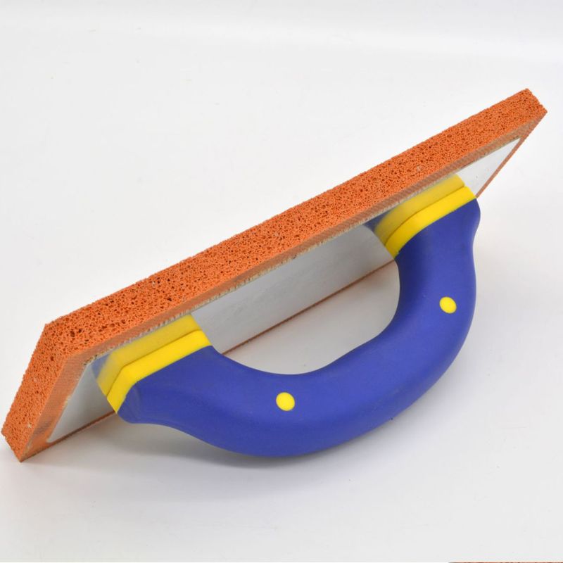 Espátula de goma para espumar, espátula de hormigón, lechada, herramienta para azulejos