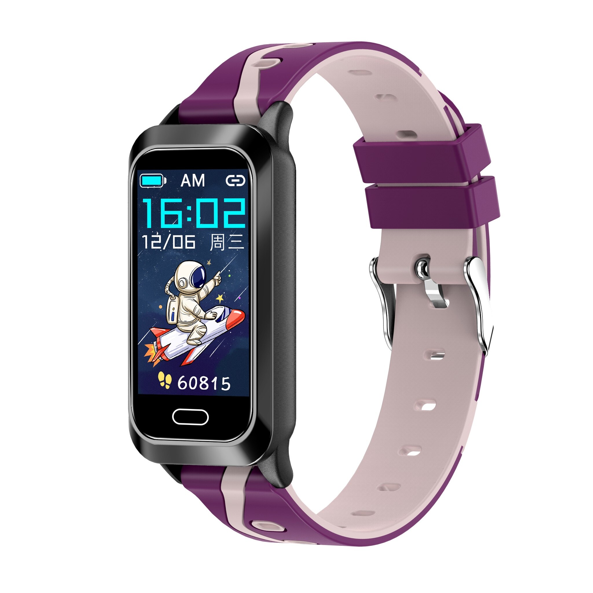Pulsera deportiva infantil MMTEK niños bluetooth contador de calorías de distancia... podómetro... notificaciones control parenta