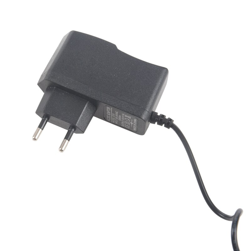 Black DC 12V 1A CCTV security camera power supply