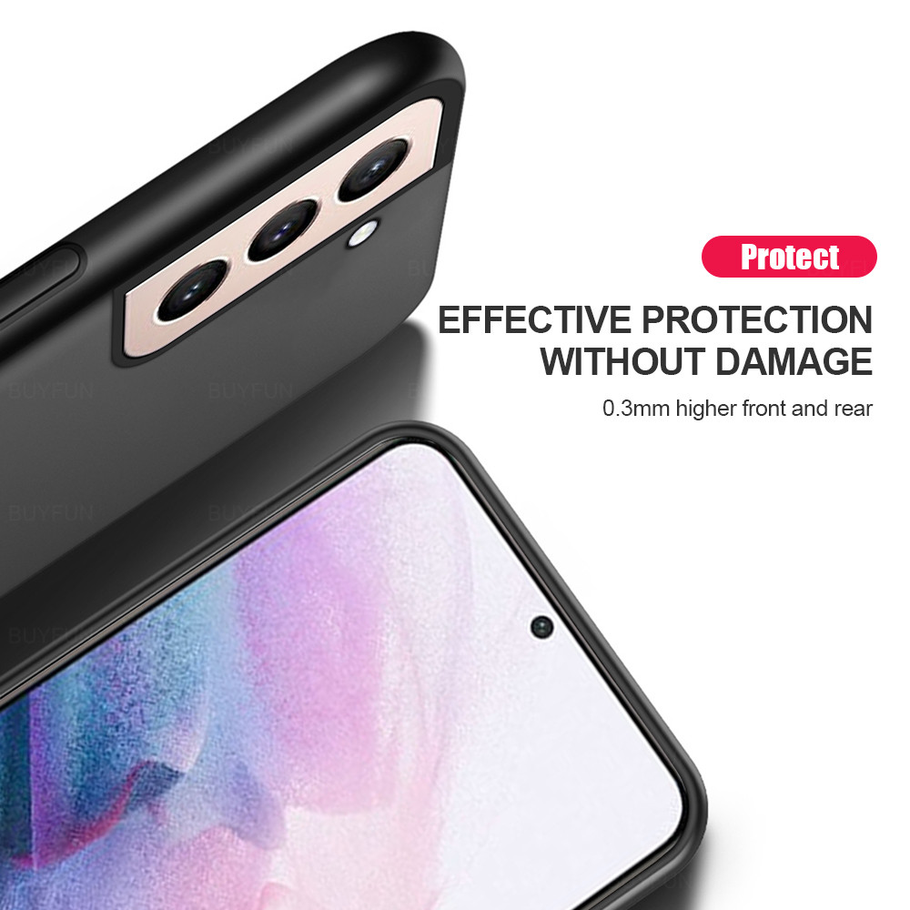 S21fe Case Leather Texture Car Holder Magnetic Coque For Cover Samsung Galaxy S21 Fe S 21 Faith 5G Soft Shockproof Fundas