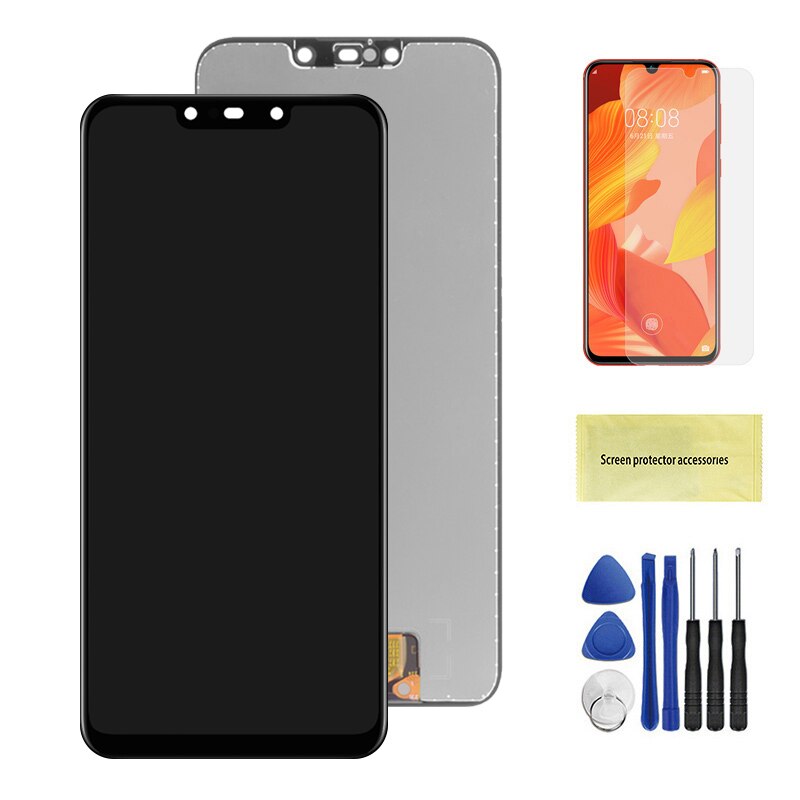 LCD d'origine pour Huawei mate 20 lite LCD écran tactile numériseur assemblée pour Huawei mate 20 lite SNE-AL00 écran LCD: Black No Frame