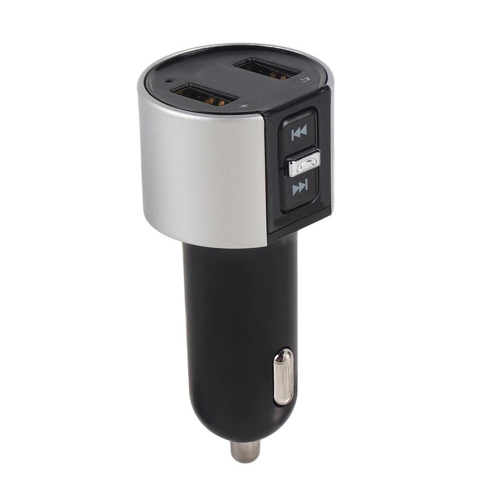 Multifunctional Car MP3 Player Bluetooth FM Transmitter Wireless Radio Adapter Dual USB Port Charger Cigarette Lighter Socket