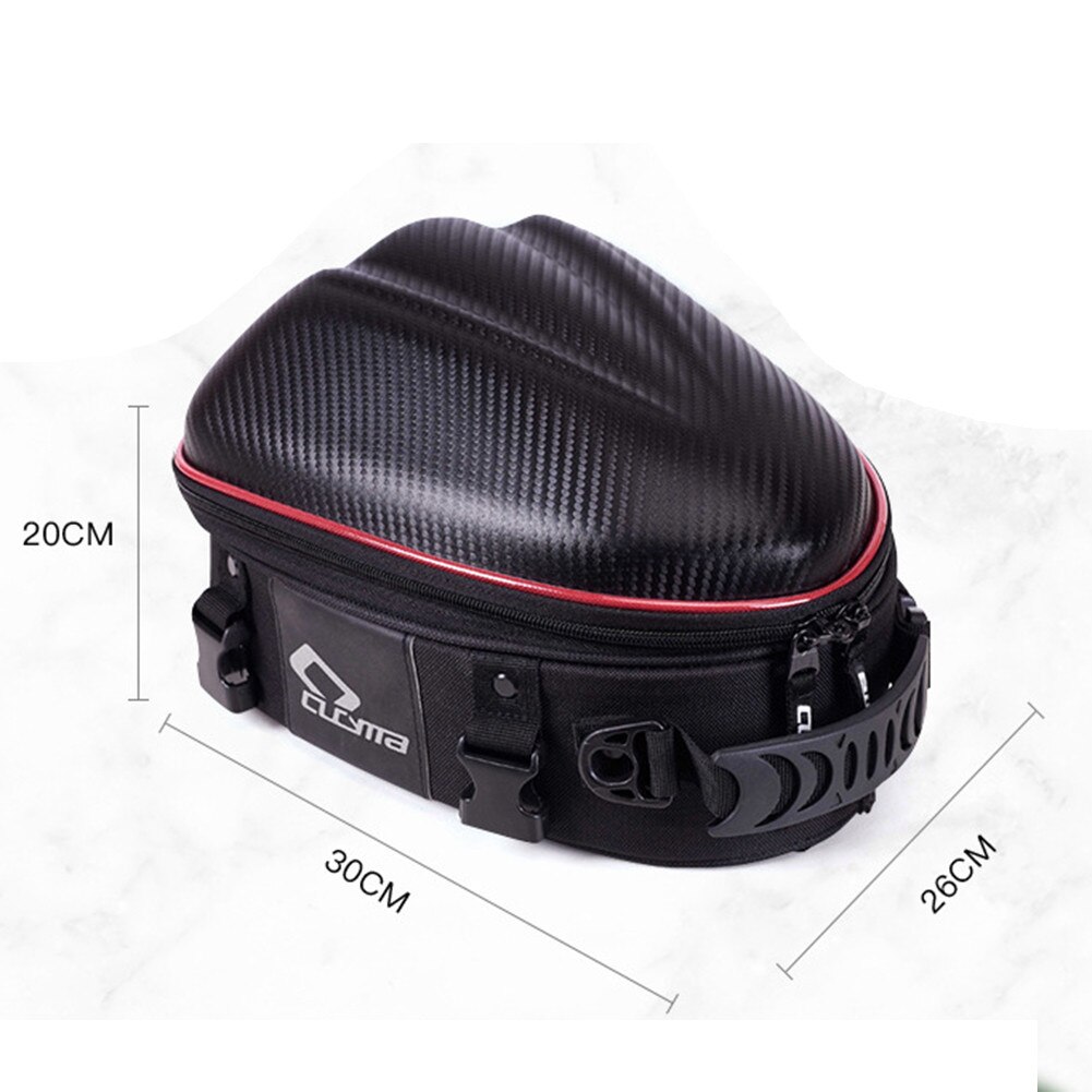Motorcycle Backseat Saddle Bag Hard Shell Rear Seat motorcycle Tank bags Waterproof Multifunctional Tank Storage Backpack