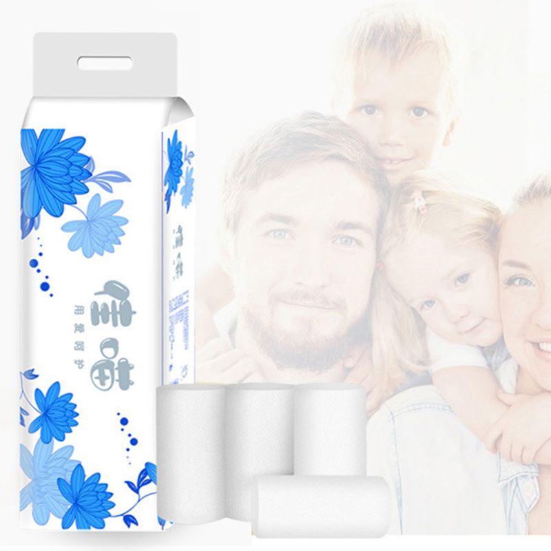 10 Rolls 4-Ply Toilet Paper Silky & Smooth Soft Premium Home Kitchen Toilet Tissue Super Soft & Strong Paper Towels