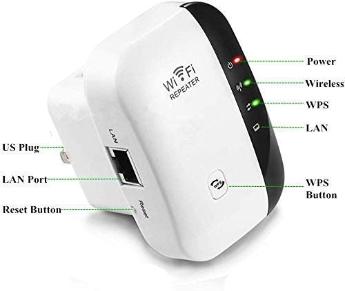 WiFi Range Extender 300Mbps Wireless Repeater 2,4G Internet Signal Booster Superboost Verstärker Unterstützt Repeater/AP