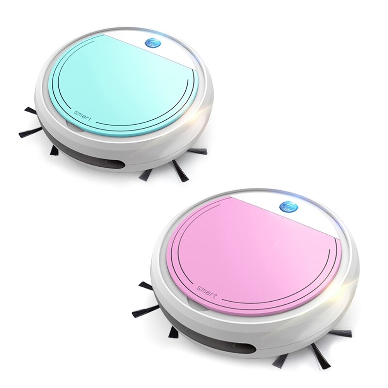 Robot Vacuum Cleaner, Strong Suction Automatic Bot Self Detects Stairs Pet Hair J0PE