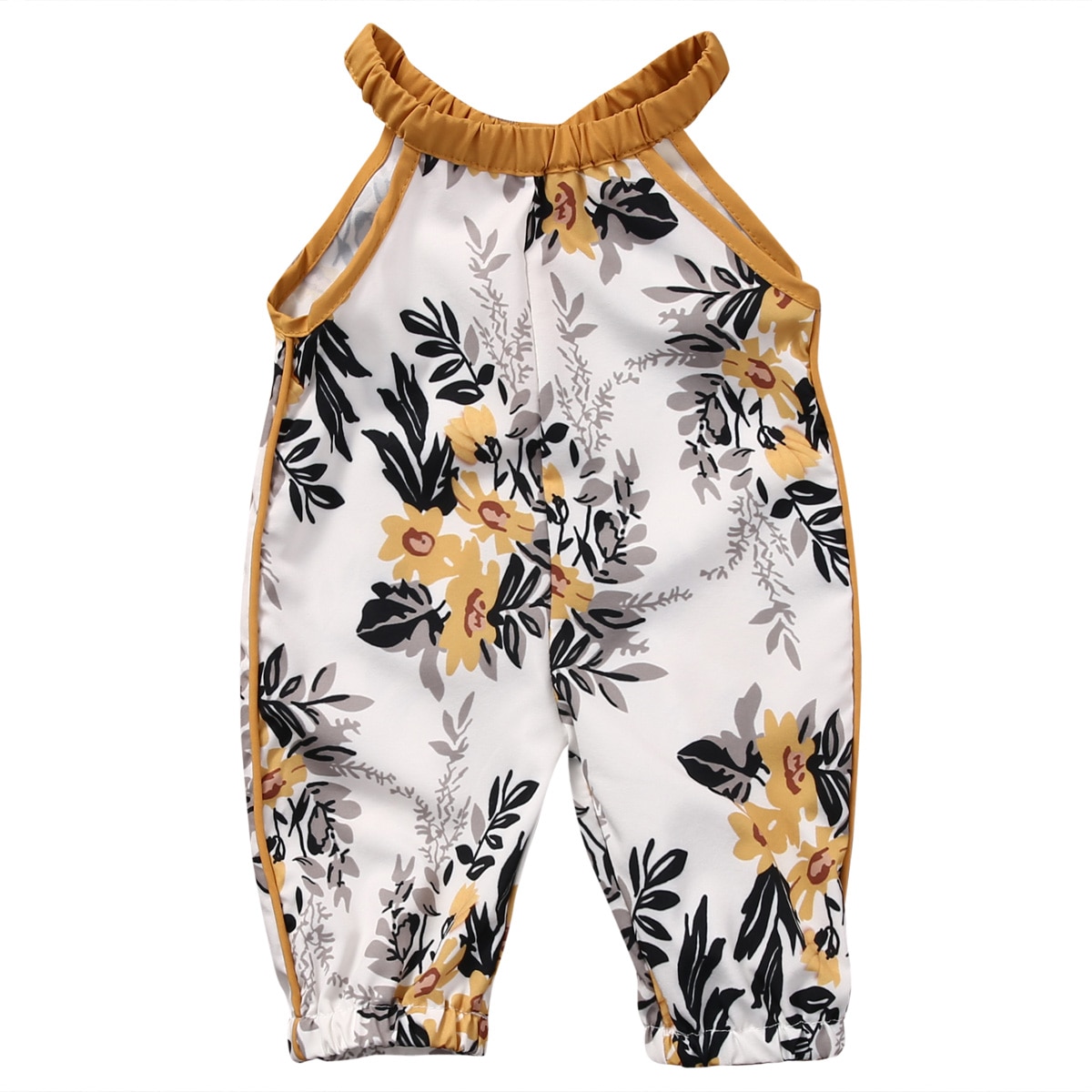 Toddler Kid Baby Girl Romper Infant Jumpsuit Print Clothes Outfit Set Summer