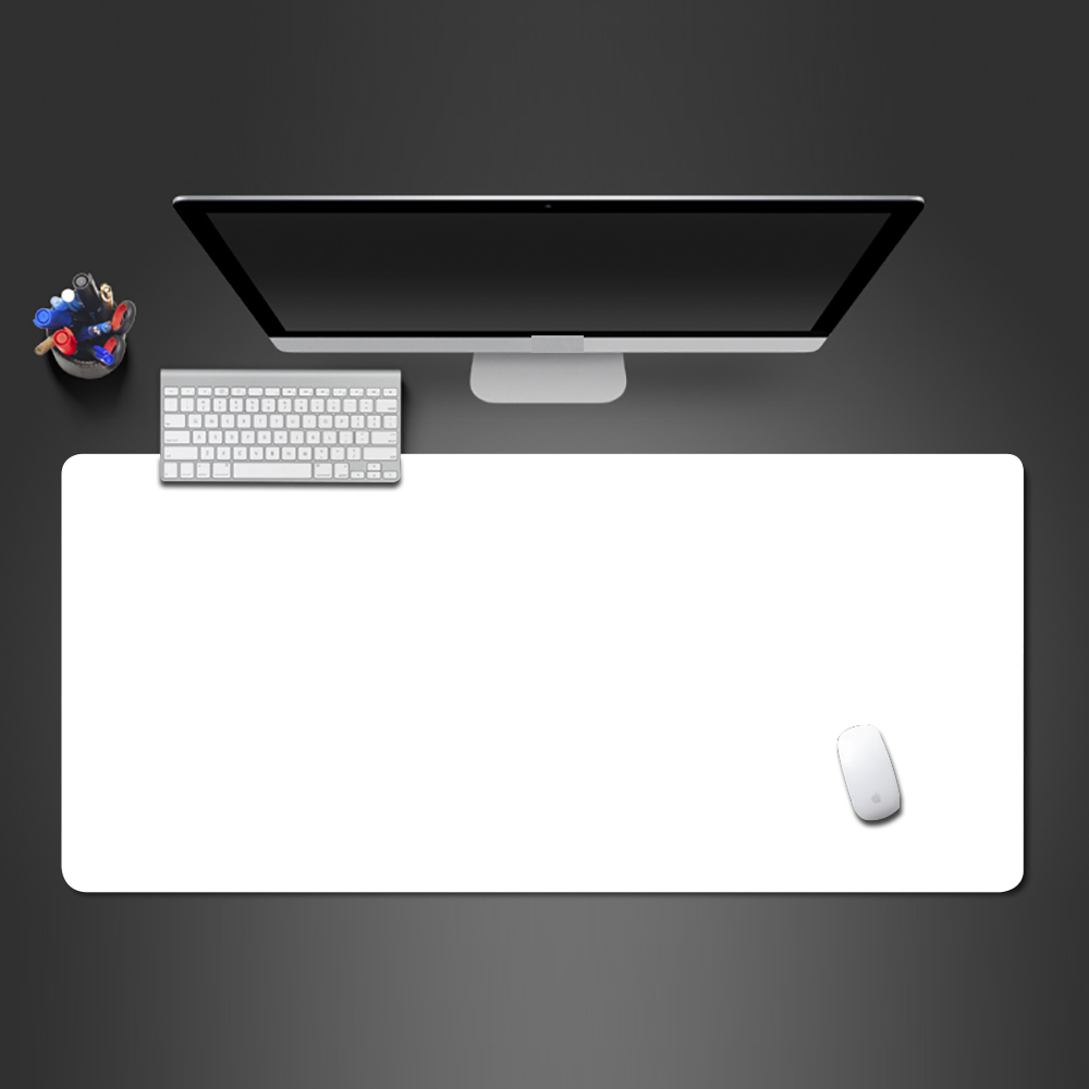 All Black Mouse Pad Water Proof Gaming Accessories Mause Ped 40x45 40x90CM Computer Desks Table Cushion Office Carpet Playmat: XS / BEAN PASTE