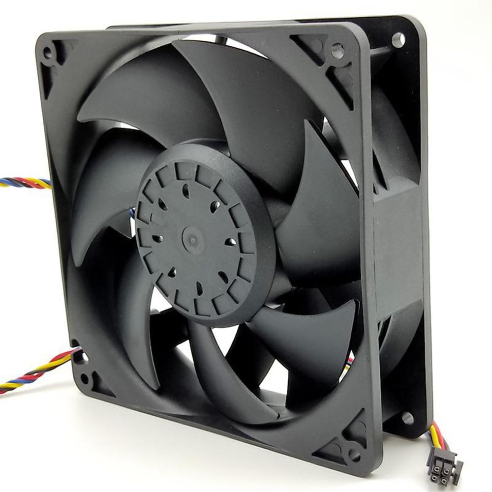 High Speed Metal Cooling Fan 14cm 12v 43.2w Large Air Volume E9 E10 Pwm Cooling Fan Efficient Radiator