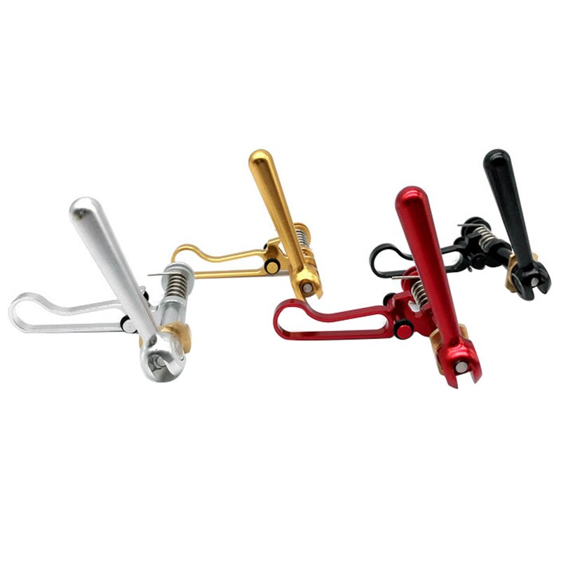 Titanium axel cykelstolpe klämma för brompton fällbar cykel cykelstolpe snabbkopplingsklämma för 3 sextio