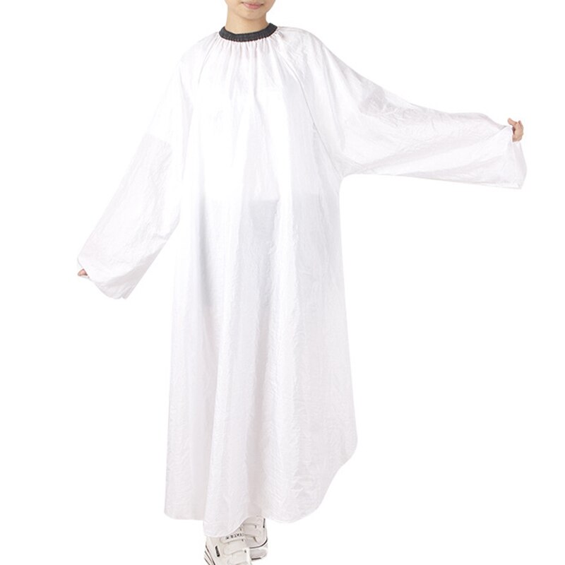 Waterdichte schorten met lange mouwen cape kappersdoek salon kappers kappers haar knippen kleuren cape parrucchier