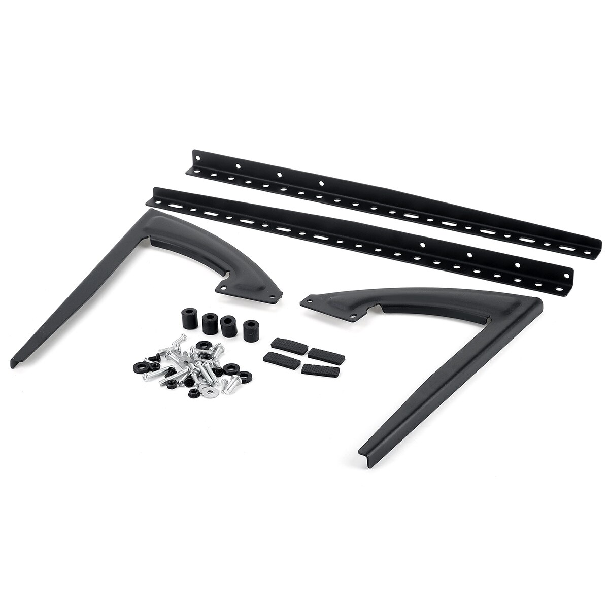 Universal LCD Flat Screen TV Table Top Mount Stand Base Black Fits For 32 Inch To 75 Inch