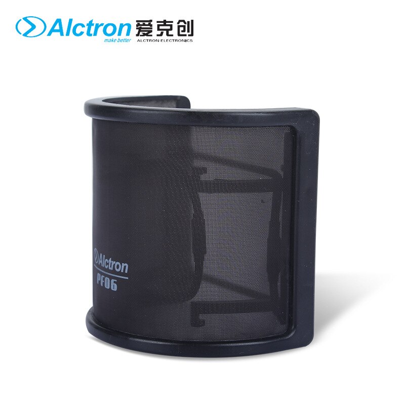 Alctron PF06 Microphone Pop Filter,Pop Shield,Pop Screen,Mic Screen,ABS plastic features lightweight,stable structure and sturdy