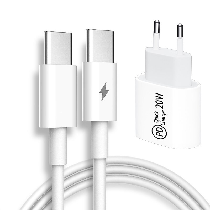 20W Pd Charger Voor Iphone 12 11 Pro 8 X Xr Xs Max Snel Opladen Voor Samsung S10 S9 s8 Xiaomi Quick Charger Adapter USB-C Charger