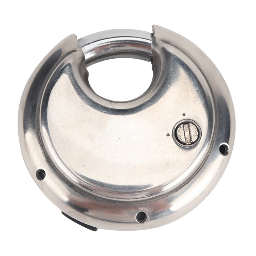 Combination Disc Padlock Stainless Steel 4 Digit 70mm Easily Installation Personal Car Elements for Trailer Storage Unit