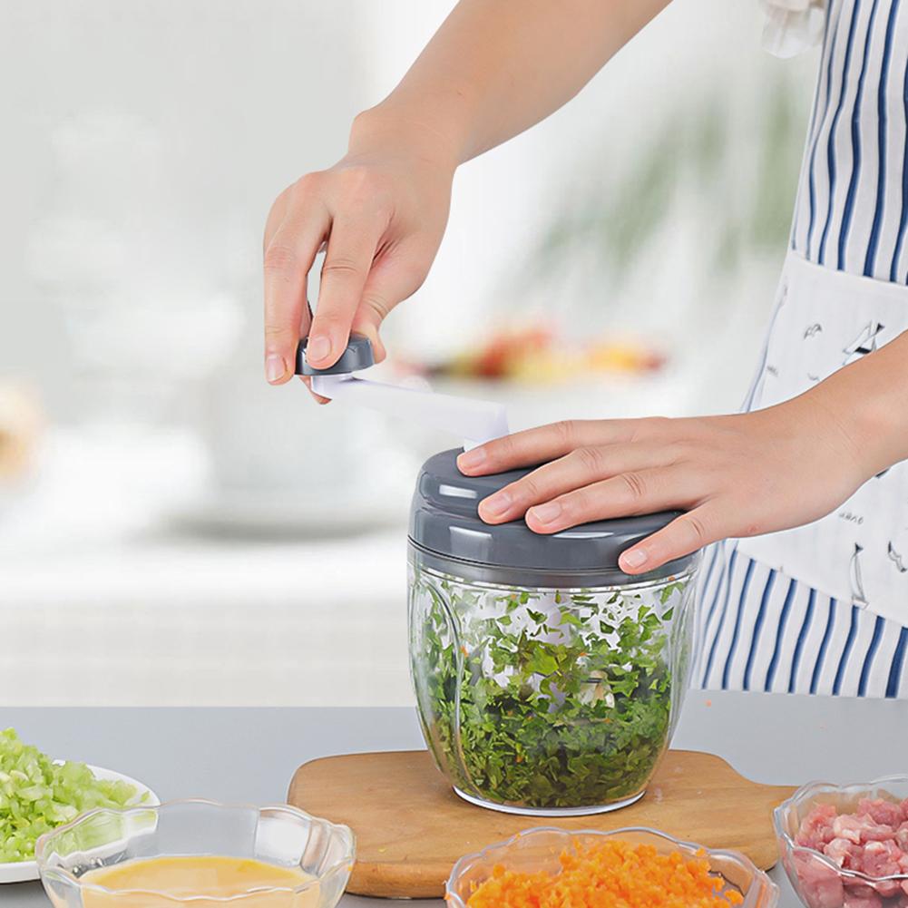 Stainless Steel Meat Grinders Hand-Cranked Fruit Vegetable Pulverizer Mincer Grinding Machine Kitchen Cooking Tool