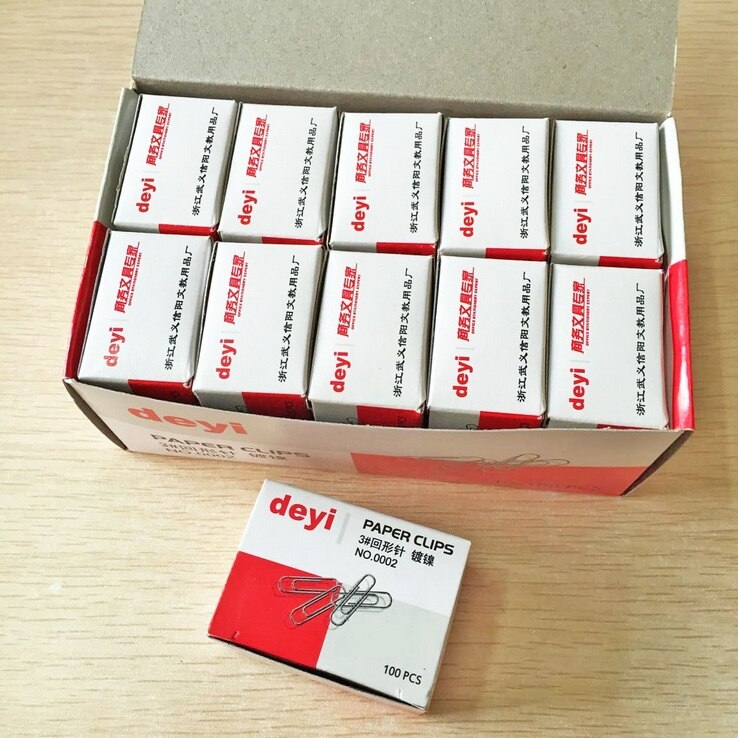 sliver metal paper clip 80pcs/pack metal clips office clips and school supplies