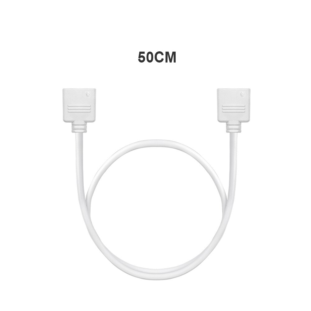4PIN RGB Connector 5PIN RGBW/WW Verlengkabel Dubbele Side Extension LED Connector Hoek Kabel LED Strip Strip verbinding