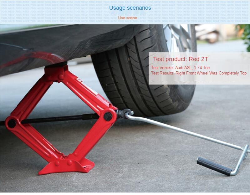 Scissor Jack Mechanical Car Suv Off-Road Vehicle Commercial Vehicle 1T 2T Hand-Cranked Gold Roof