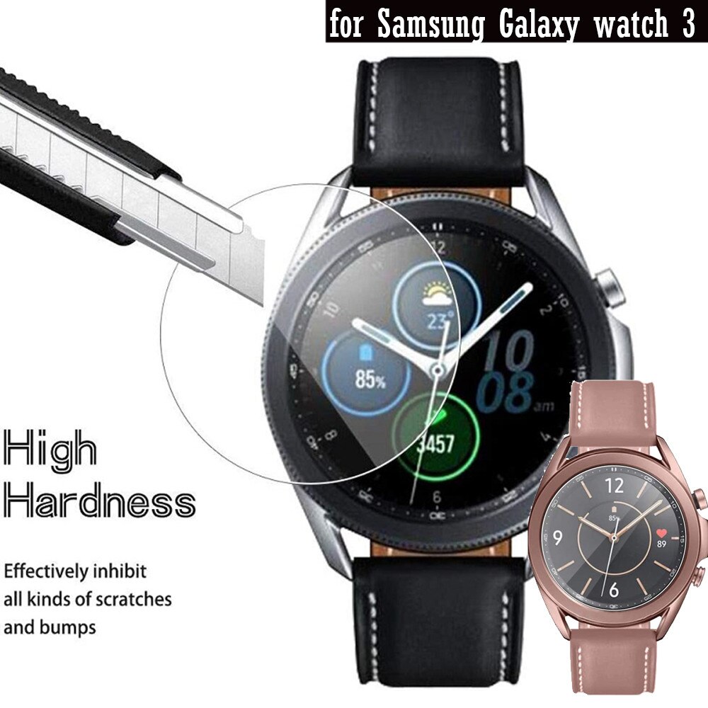 Gehard Glas Horloge Screen Protector Film Voor Samsung Galaxy Horloge 3 41Mm 45Mm Films Clear Full Hd Explosie-Proof Anti-Kras