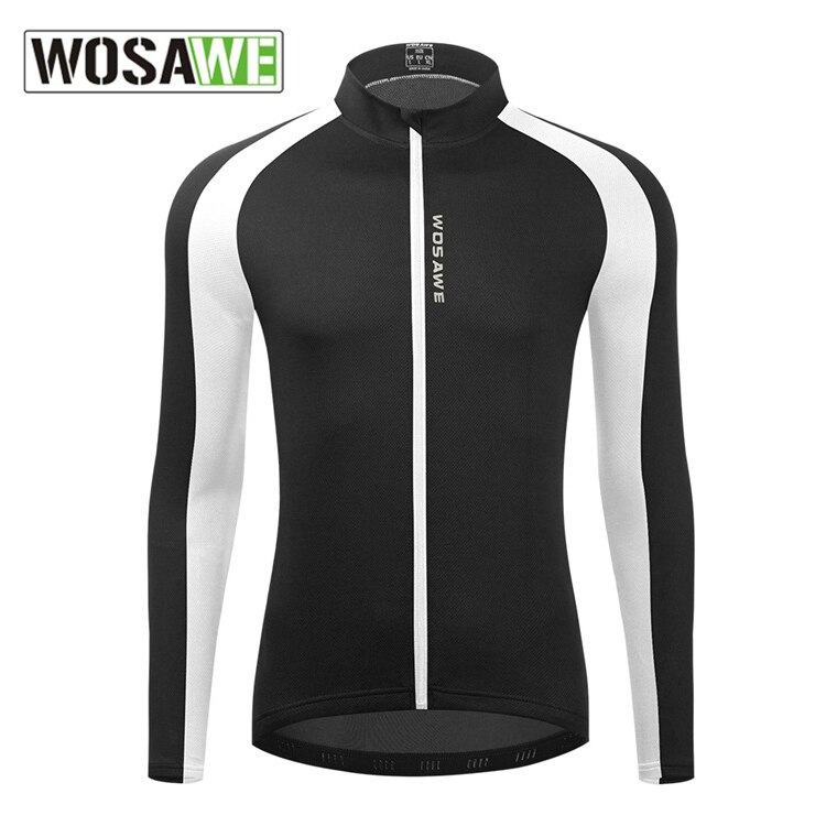 Wosawe Mannen Vochtbestendige Wicking Mountainbike Fiets Slijtvaste Antislip Lange Mouwen Ademend fietsen Kleding: BL236-B / Xl