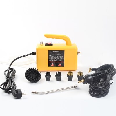 220v rengjøringsmaskin- høy temperatur og høytrykks damprensemaskin damprensemaskin паровой очиститель: Gul ingen sprøytepistol