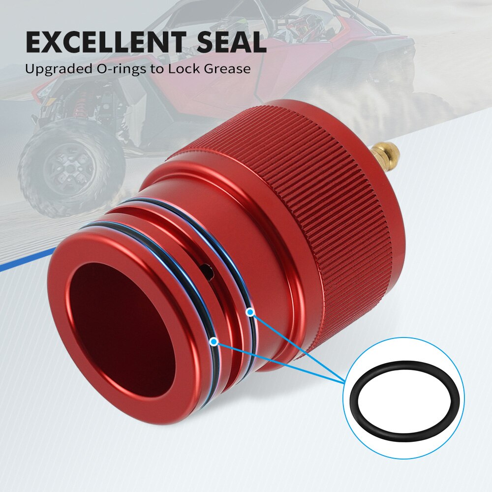 Herramienta de grasa de rodamiento de rueda ATV, 44mm, para Polaris Ranger RZR 500 570 800 900 XP Scrambler Sportsman Forest 850 1000 General Touring