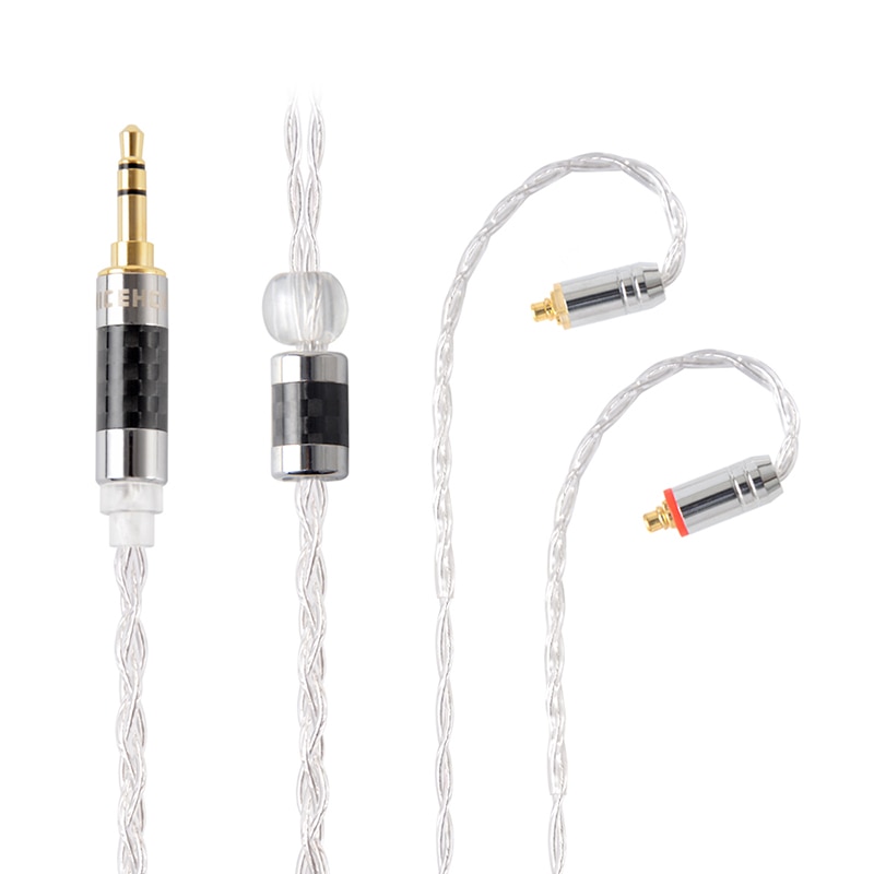 NICEHCK LitzPS 4N Litz Pure Silver Earphone Upgrade Cable 3.5/2.5/4.4mm MMCX/NX7 Pro/QDC/0.78mm 2Pin For DB3 KXXS LZ A7 ST-10s