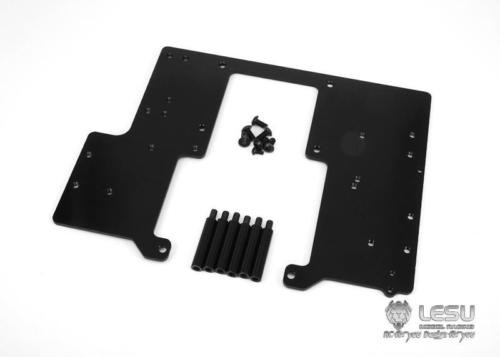 Lesu Metalen Cnc Platform Een Voor Diy 1/14 Tamiya Benz 3348 3363 Rc Tractor Truck Dumper TH05107